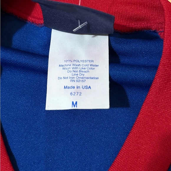 Vintage NWT CoopersTown Collection Cubs Jersey Mens Medium Chicago MLB USA Made - Picture 6 of 10